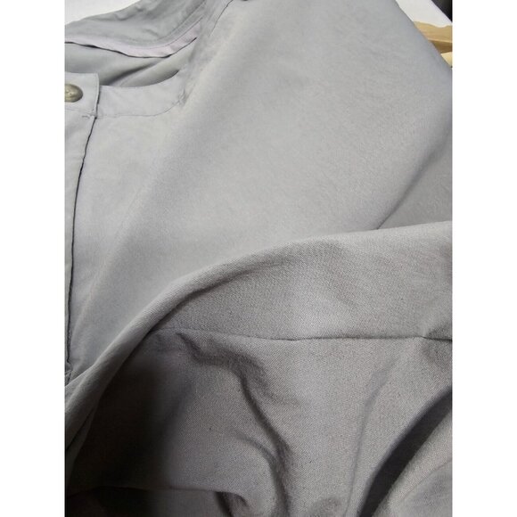 Tilley Wanderer Collection Gray adjustable fold over hem shorts Size 16 Women's - Picture 3 of 10